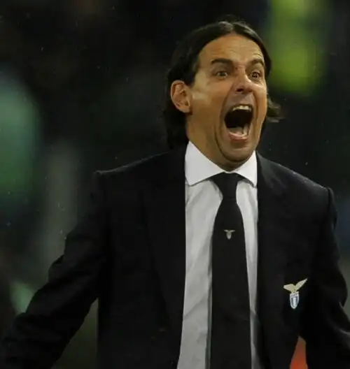 Simone Inzaghi celebra il successo di Cesena