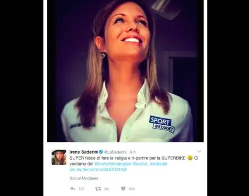 Irene Saderini da Sky a Mediaset