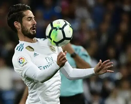 Isco operato d’urgenza: appendicite