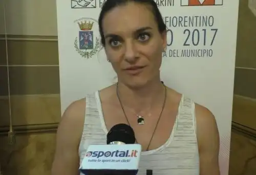 Isinbayeva, zarina dal cuore italiano