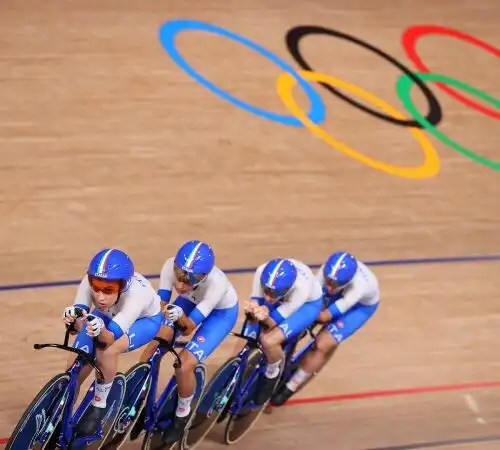 Tokyo 2020: ciclismo su pista, Italia da record ma è fuori