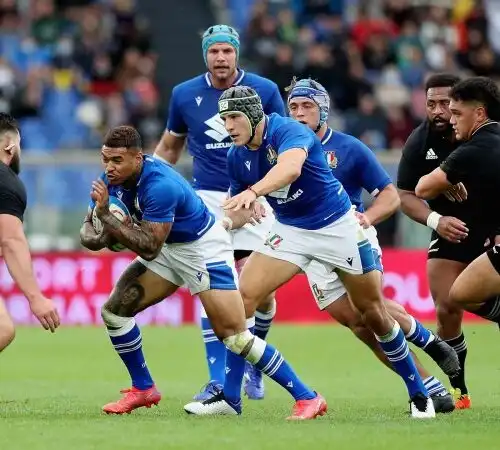 Rugby: l’Italia ci prova ma gli All Blacks dilagano nel finale