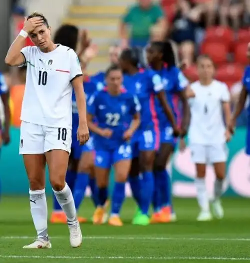 Troppa Francia per l’Italia, Azzurre ko