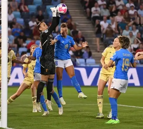 Italia-Belgio 0-1, le pagelle delle Azzurre