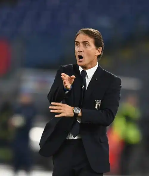 Mancini, vittoria con dedica