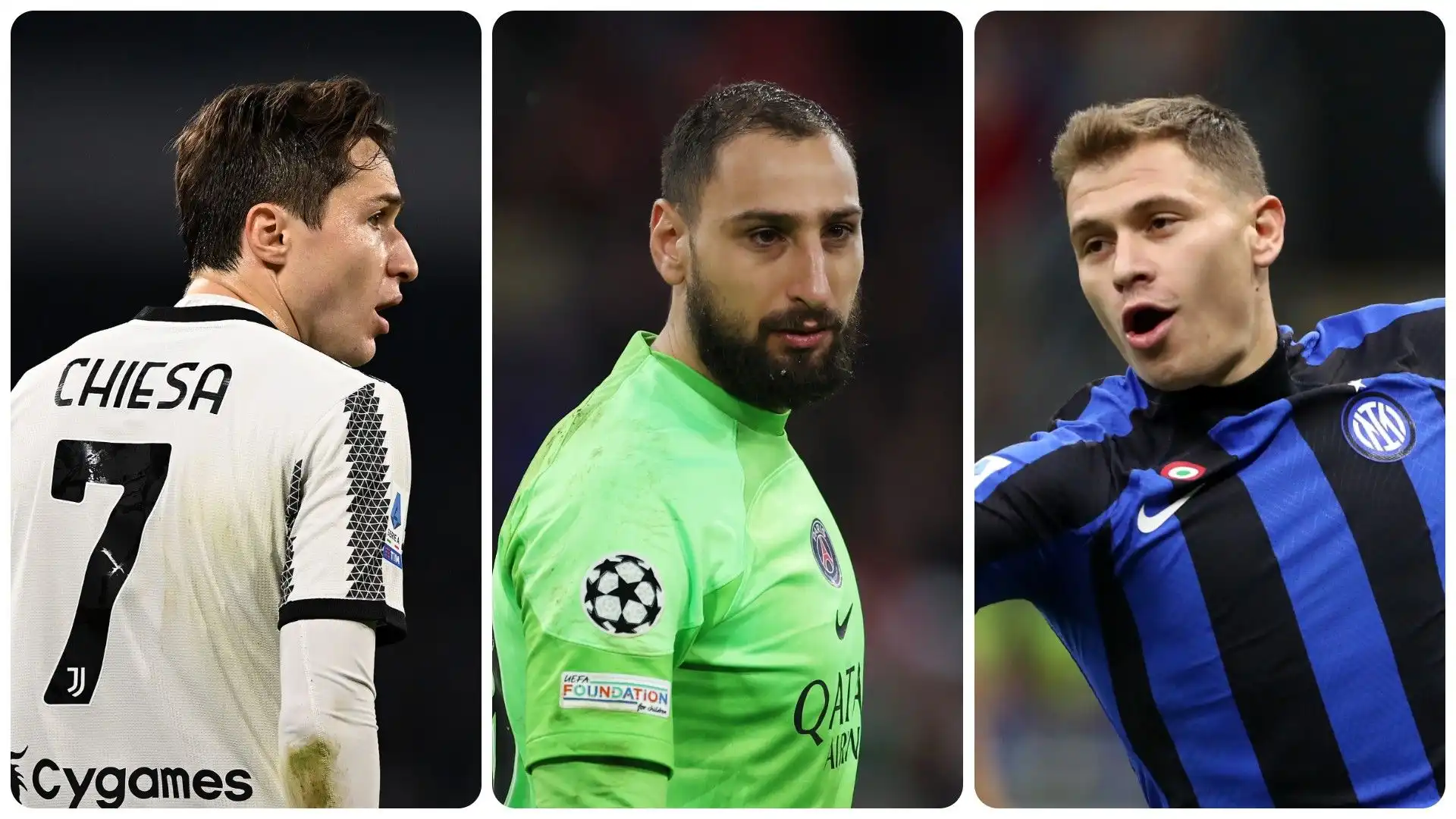Italiani d'oro: Top 10 dei calciatori più preziosi. Fonte: Transfermarkt
