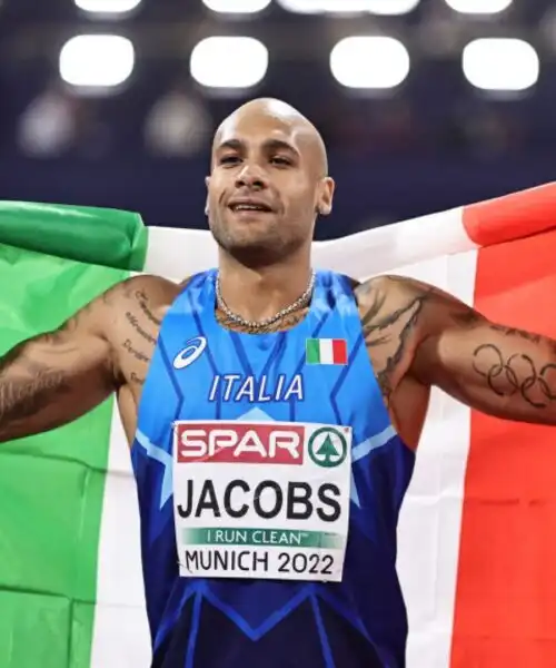 Marcell Jacobs, medaglia d’oro da re agli Europei