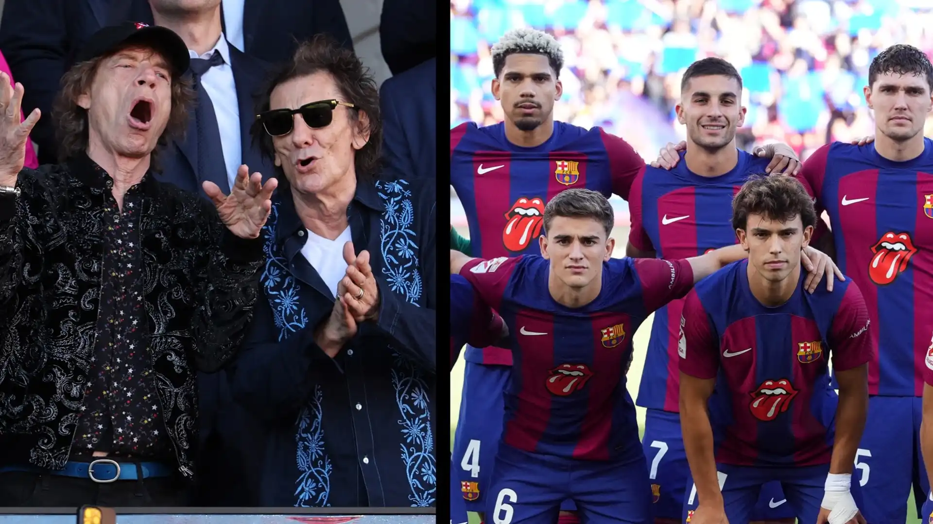 A Barcellona in scena il Clasico più rock di sempre tra Barcellona e Real Madrid