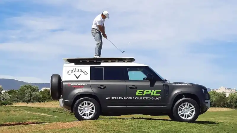 Connubio vincente tra Jaguar Land Rover e golf 