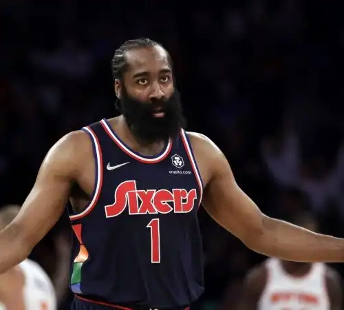 NBA, James Harden impressiona tutti i fan dei 76ers