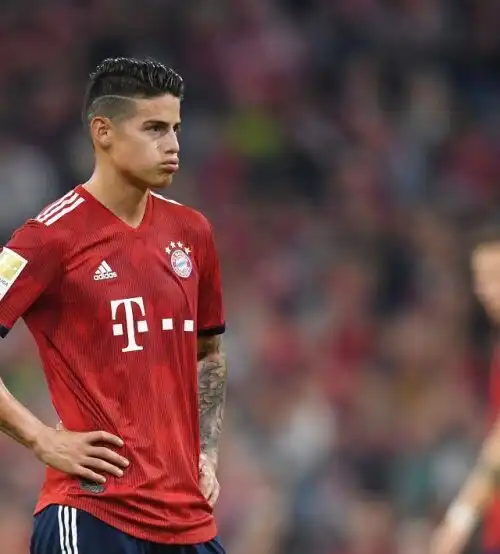 Bayern Monaco, James Rodriguez vuole la Serie A