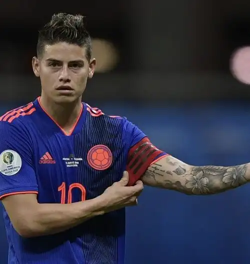 Napoli, l’Atletico tenta James Rodriguez