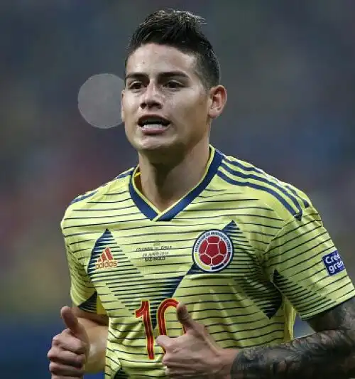 James Rodriguez: una voce spagnola spaventa il Napoli