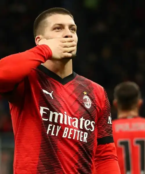 Milan, Luka Jovic batte un colpo dopo ben 189 giorni