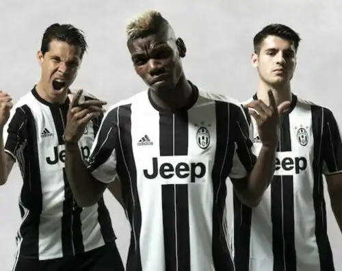 Juve, la nuova maglia