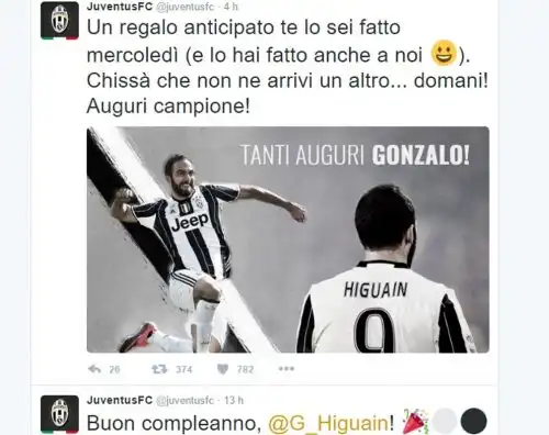 La Juventus accende il derby con Higuain