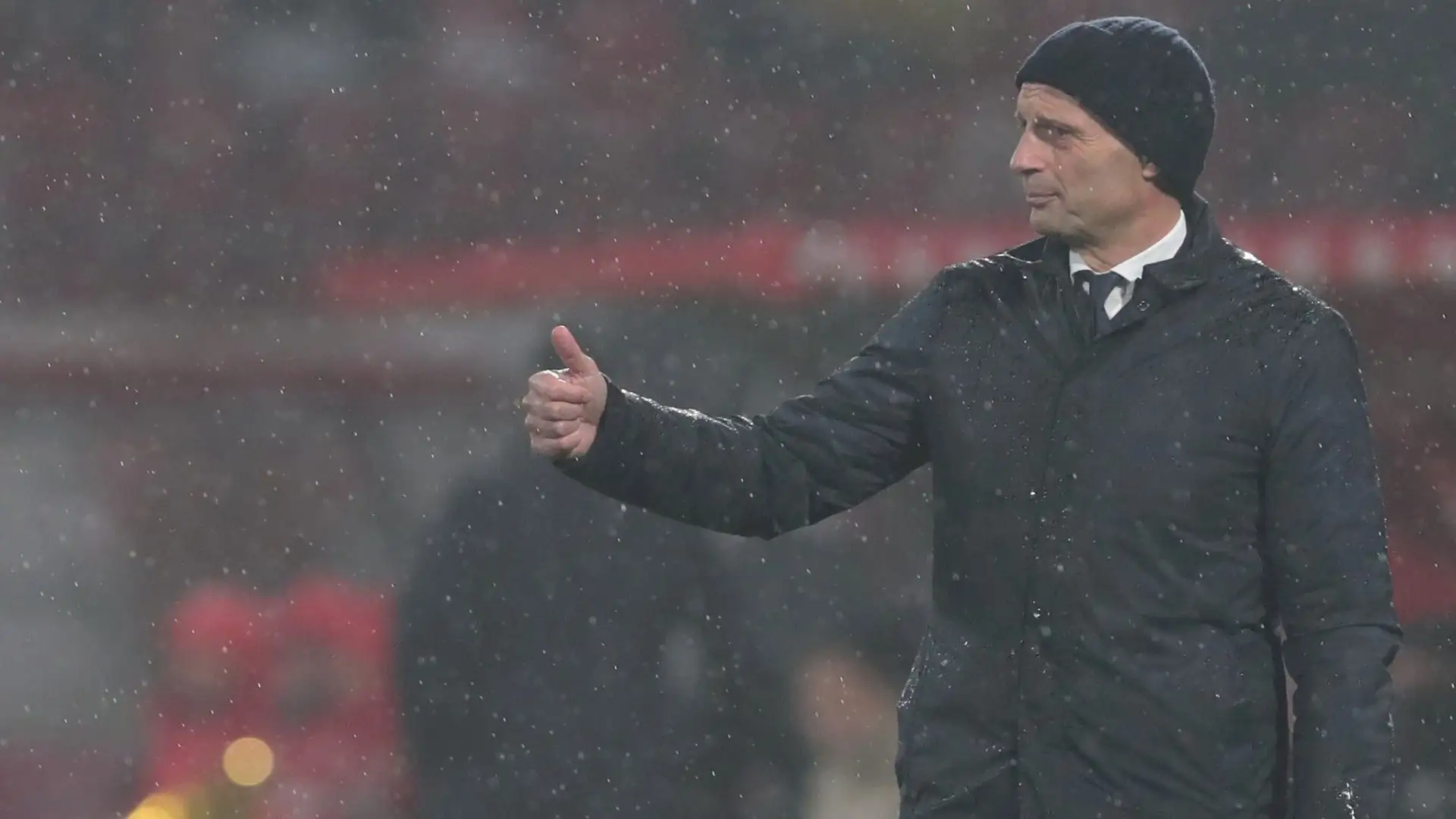 La squadra di Allegri vuole vincere per rimanere nella scia dell'Inter
