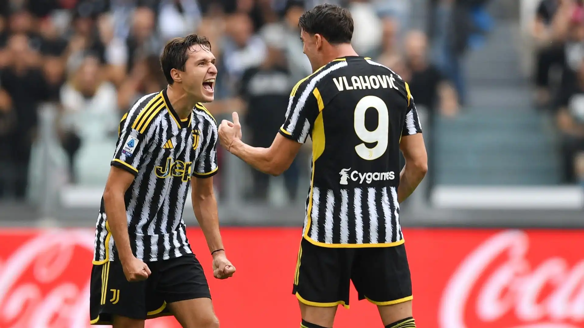 Juventus contro l'Atalanta senza due attaccanti: foto
