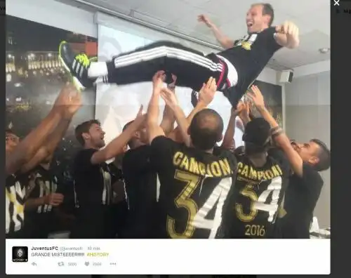 Juventus in festa, tutte le immagini