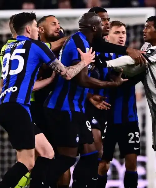 Juventus-Inter, due gol e tre espulsioni