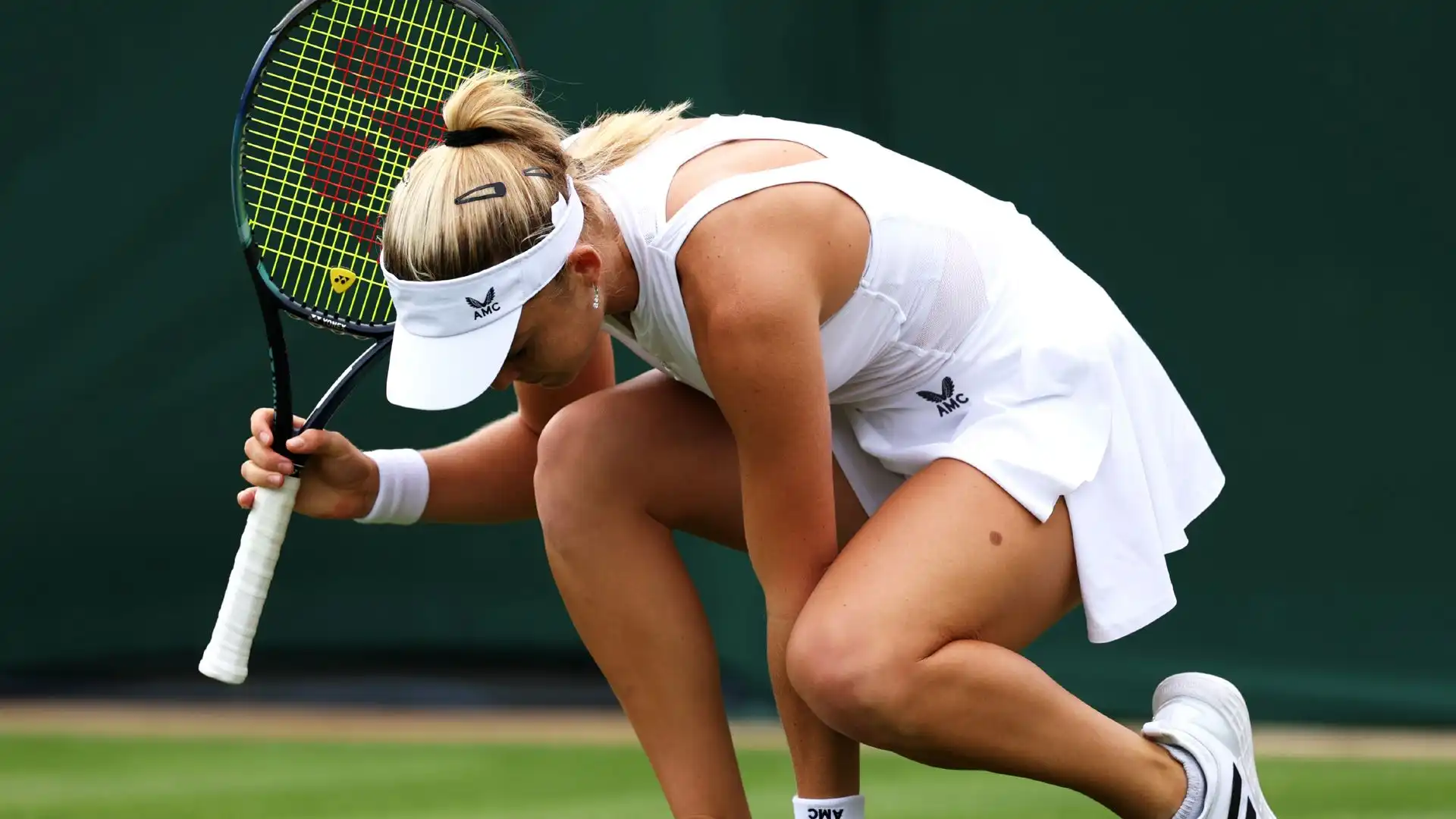 Non è durata molto l'avventura di Katie Swan a Wimbledon