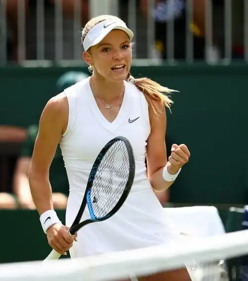 Katie Swan, la bellissima e biondissima tennista. Le foto