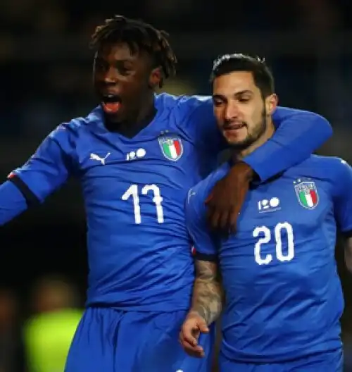 Nazionale, Mancini tentato da Kean