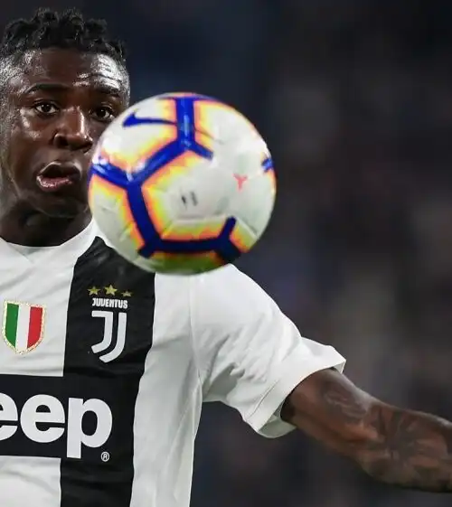 Juventus, Kean esulta sui social