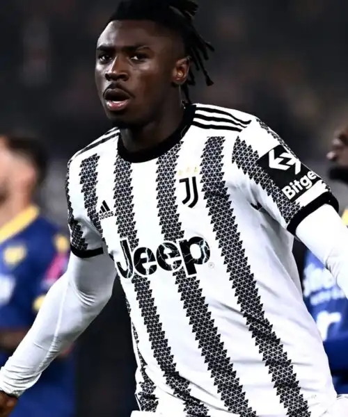 Serie A, due turni di squalifica a Moise Kean