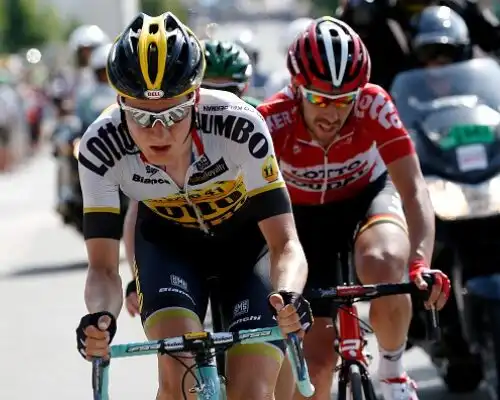 Bianchi al Tour con il Team LottoNL-Jumbo