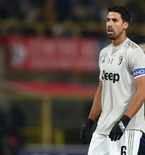 Mercato Juventus: doppia opzione per Sami Khedira