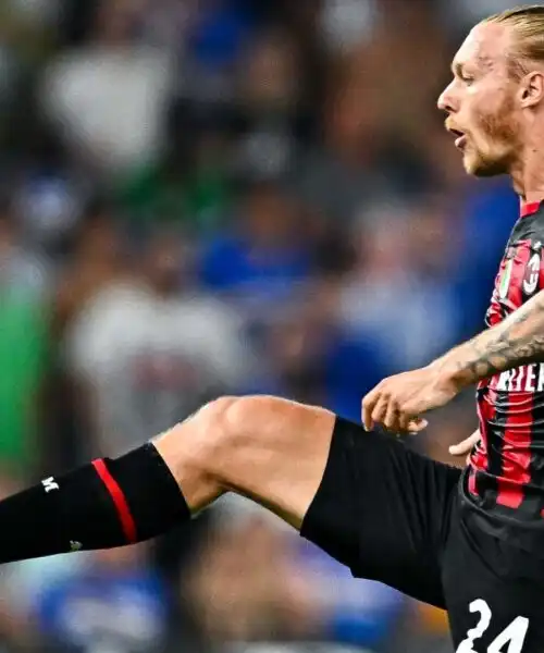 Milan, la frustrazione di Simon Kjaer: messaggio chiaro a Pioli