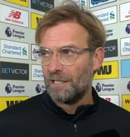 Jurgen Klopp contento ma realista