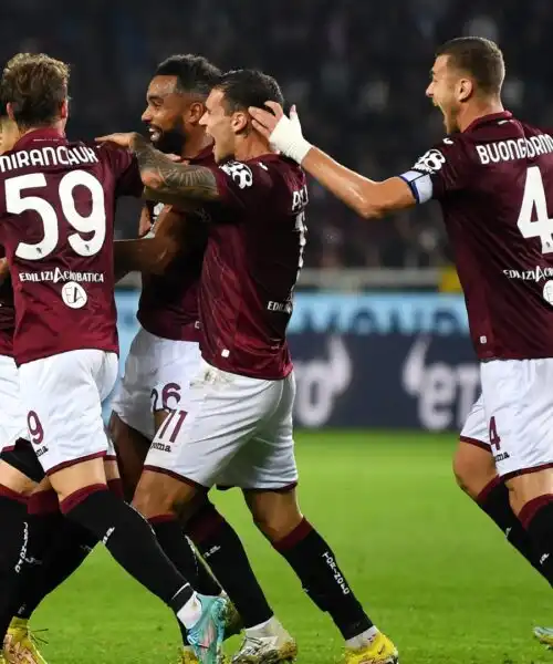 Serie A, il Milan cade a Torino e scivola a -6 dal Napoli