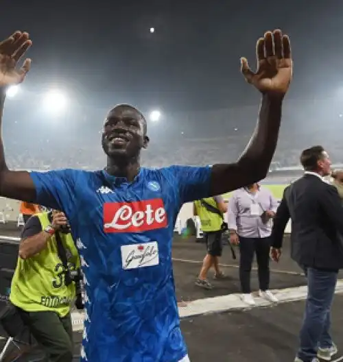 La Roma si schiera con Koulibaly