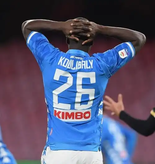 Napoli senza pace: si ferma Koulibaly