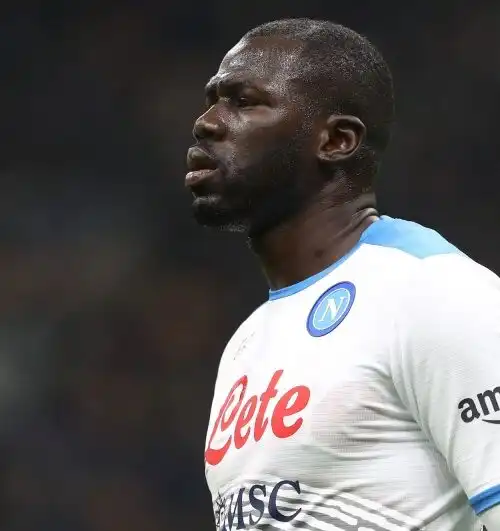 Koulibaly, incontro con la Juventus