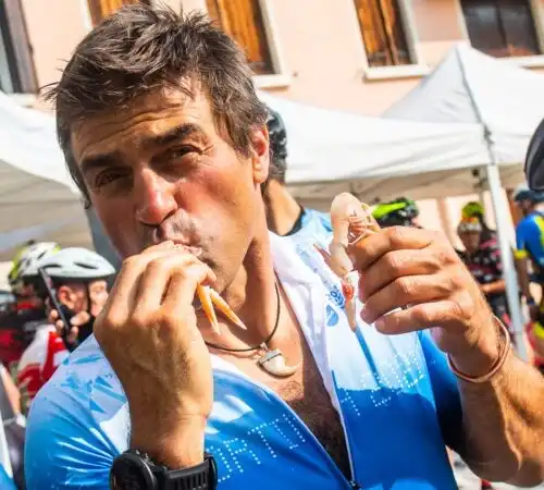 Kristian Ghedina lancia la sfida ad Alberto Tomba