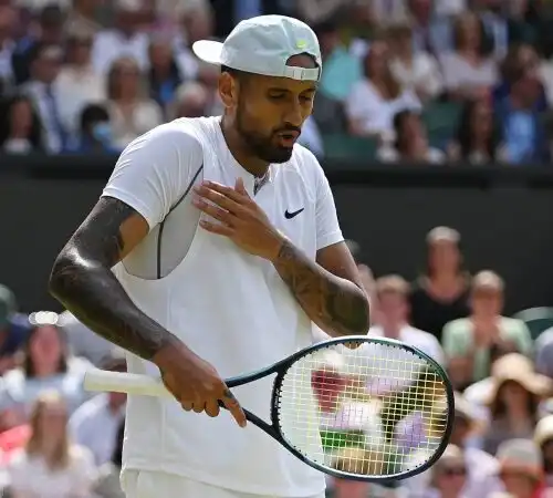 Kyrgios spaventa i suoi tifosi dopo la super polemica: le foto