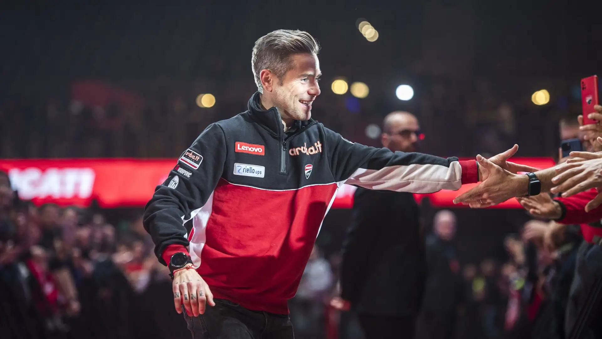 Contentissimo anche Alvaro Bautista, campione del mondo Superbike