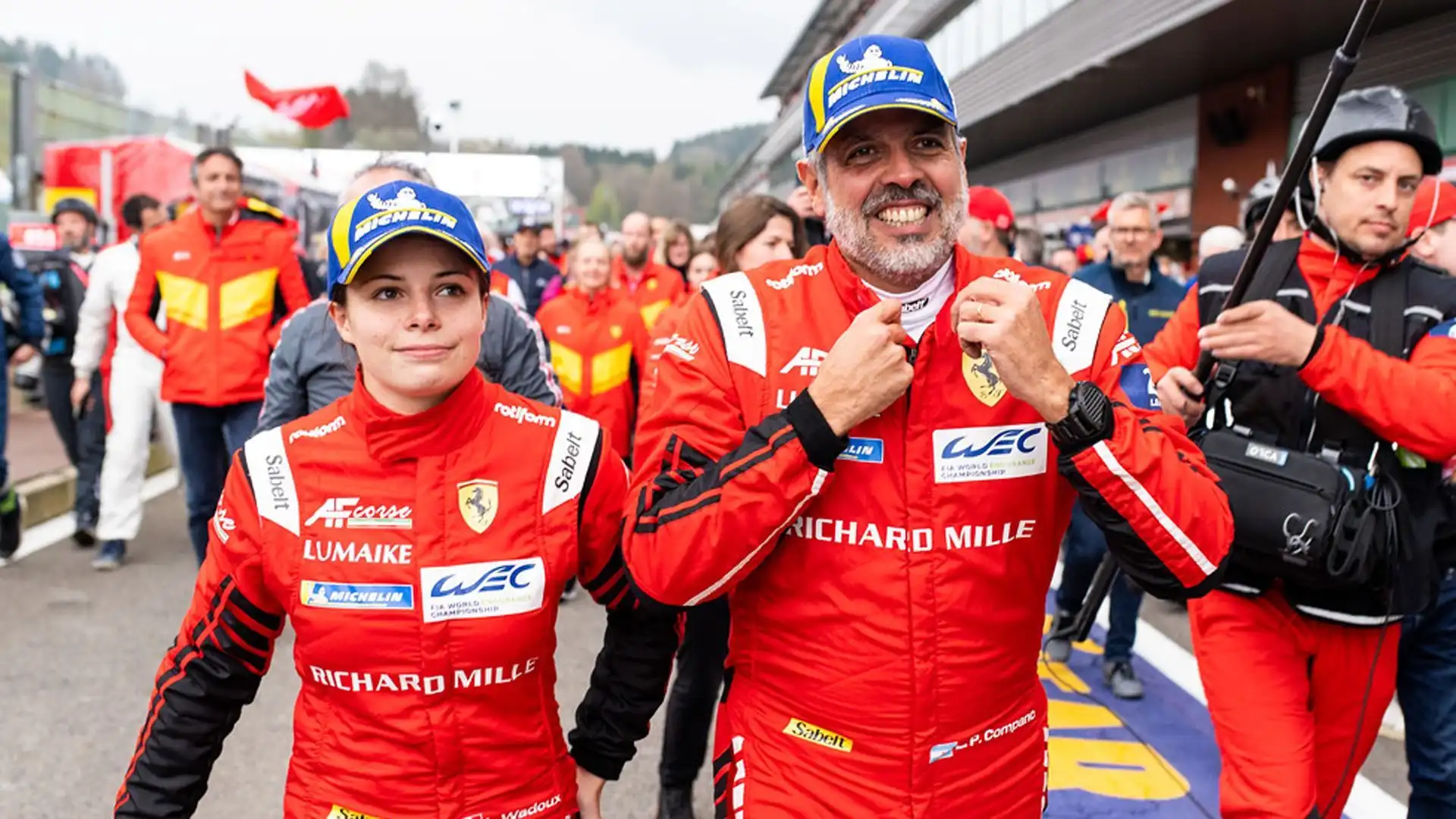 Sarebbe bello vedere Lilou Wadoux al volante di una Ferrari a ruote scoperte (ph. Ufficio Stampa FIA WEC)