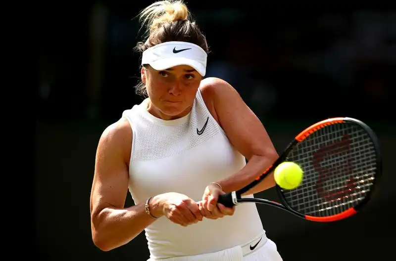 Le fotografie più belle dell'avventura londinese della tennista ucraina.