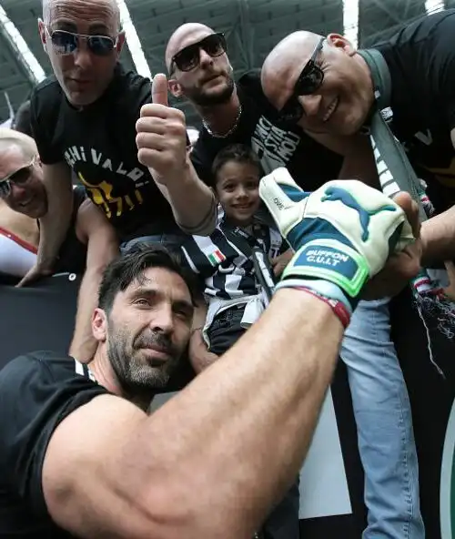 L’addio di Buffon alla Juventus