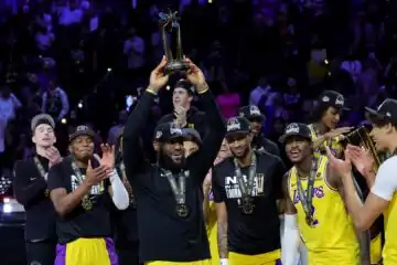 NBA Cup, trofeo ai LA Lakers con LeBron James MVP