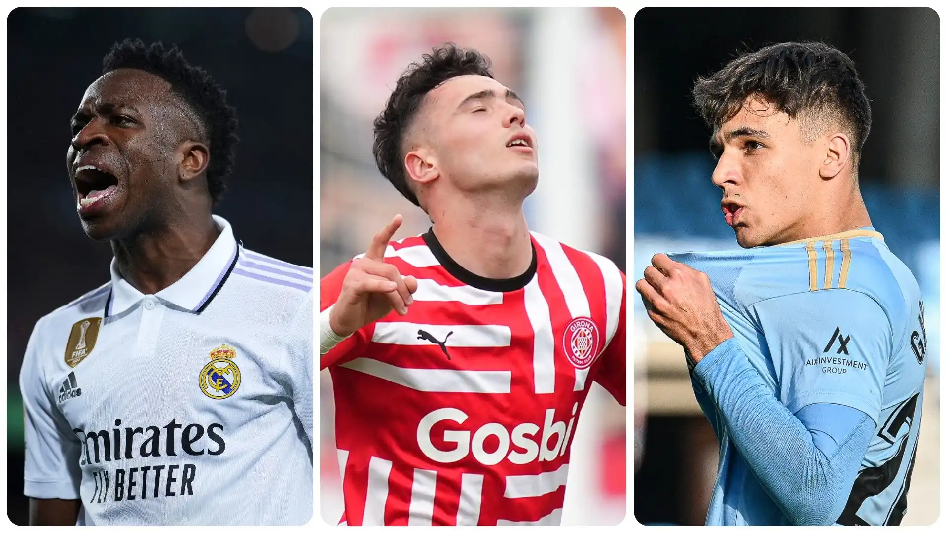 LaLiga: top 11 del campionato, schema 4-3-3. Immagini. Fonte: Marca
