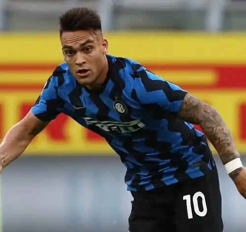 Inter, emergenza in attacco: si ferma Lautaro Martinez