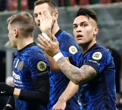 Inter, la doppia dedica di Lautaro Martinez