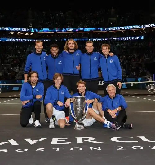 Laver Cup, trionfo per l’Europa: Matteo Berrettini può festeggiare