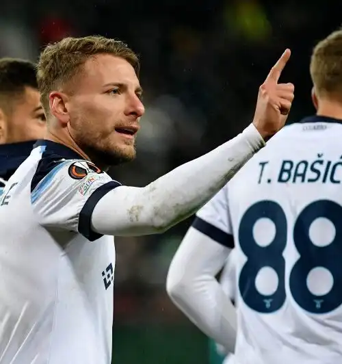 Europa League, la Lazio non sbaglia contro la Lokomotiv Mosca