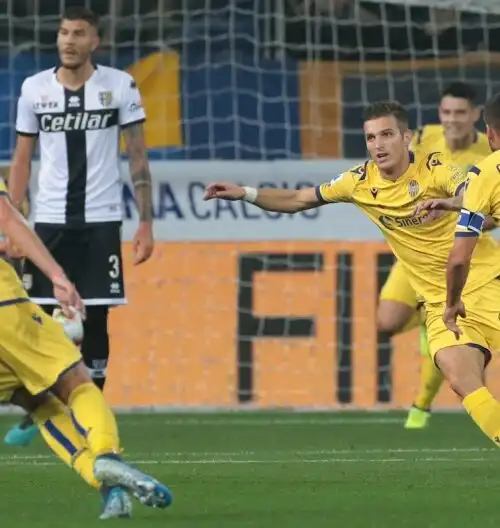 Guizzo Lazovic: il Verona si impone a Parma